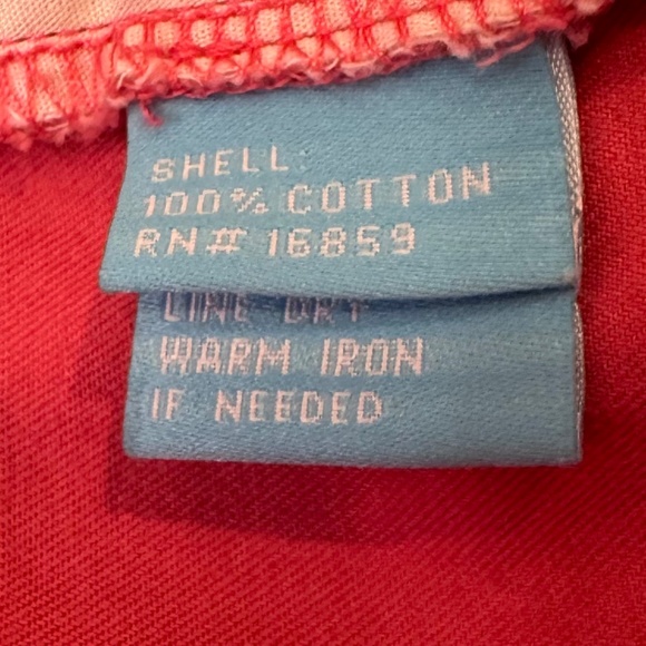 J. McLaughlin Menswear Shorts Size 38 Red Cotton Casual Summer - Picture 3 of 6